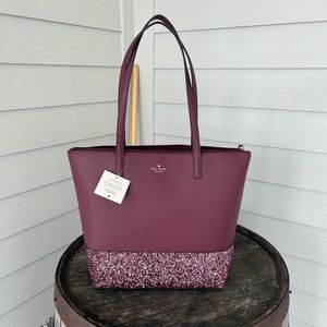 Brand New With Tags Kate Spade Greta Court Penny Tote Bag!